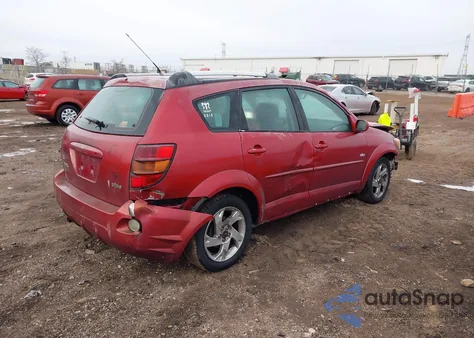 2005 Pontiac Vibe z USA, uszkodzony, nr VIN 5Y2SL66845Z414451